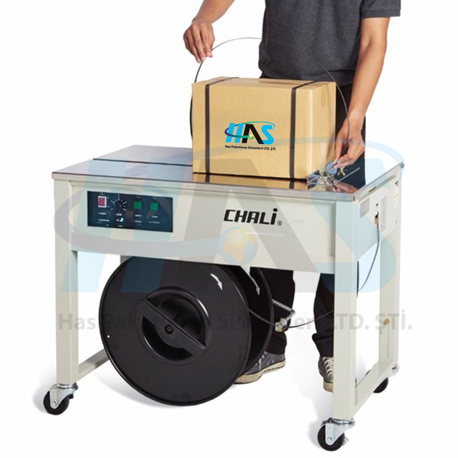 Chali JN-600 Yarı Otomatik Çember Makinesi - Görsel 3