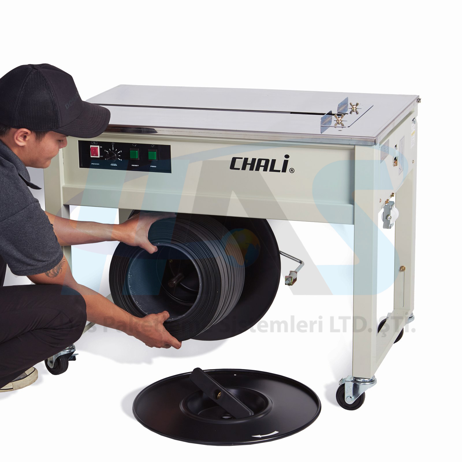 Chali JN-600 Yarı Otomatik Çember Makinesi - Görsel 2