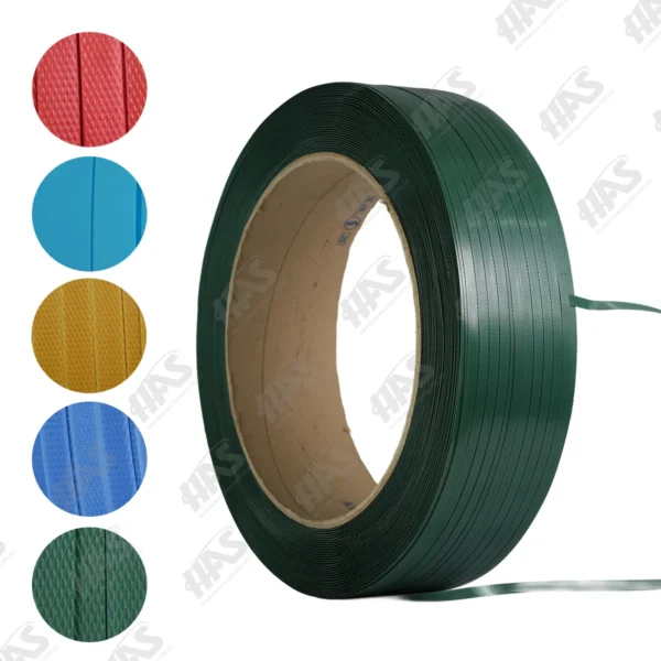 16 x 0.70 1400mt Polyester Çember (PET Yeşil Palet Çemberi)